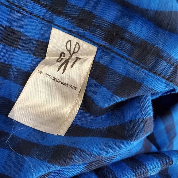 Good threads casual gingham check button up - Picture 2 of 8
